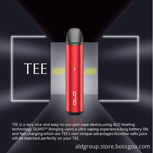 Vape When Charging for End Users Tee Ecigarette